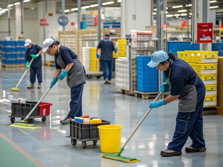 Уборка производственных помещений в Владивостоке для бизнеса в октябре